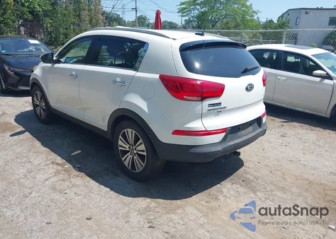 2016 Kia Sportage Ex из США, поврежденный, VIN KNDPCCAC3G7826777
